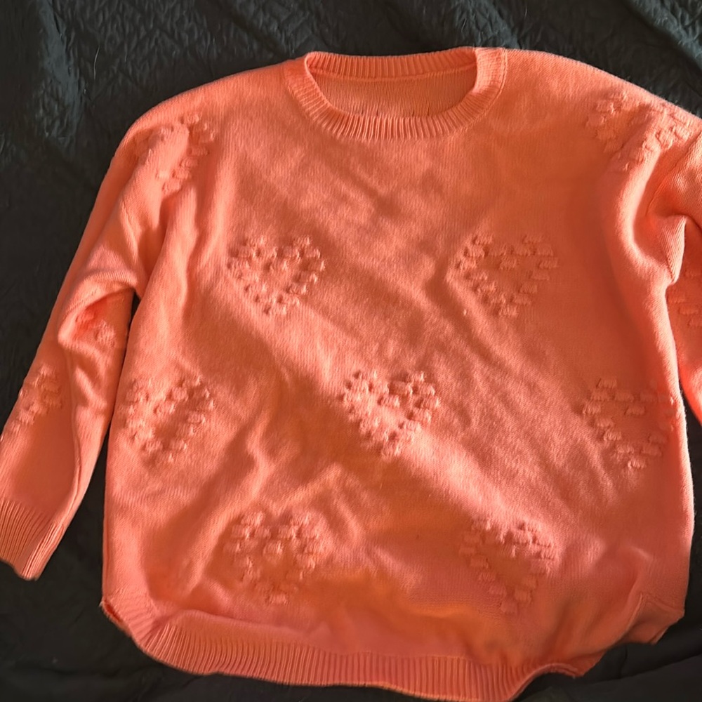 XL Heart Sweater